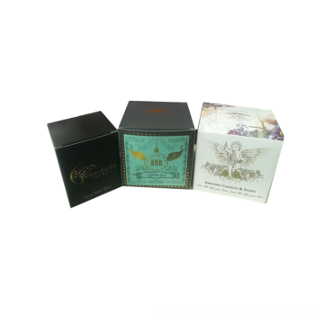 Custom Fancy Paper Square Multipurpose Gift Packing Candle Box